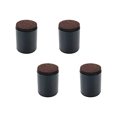 4" Self Adhesive Black Furniture Risers J1355