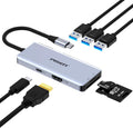 7-in-1 USB C Docking Station with 4K HDMI, 100W PD Output, SD/TF Card Reader P26077
