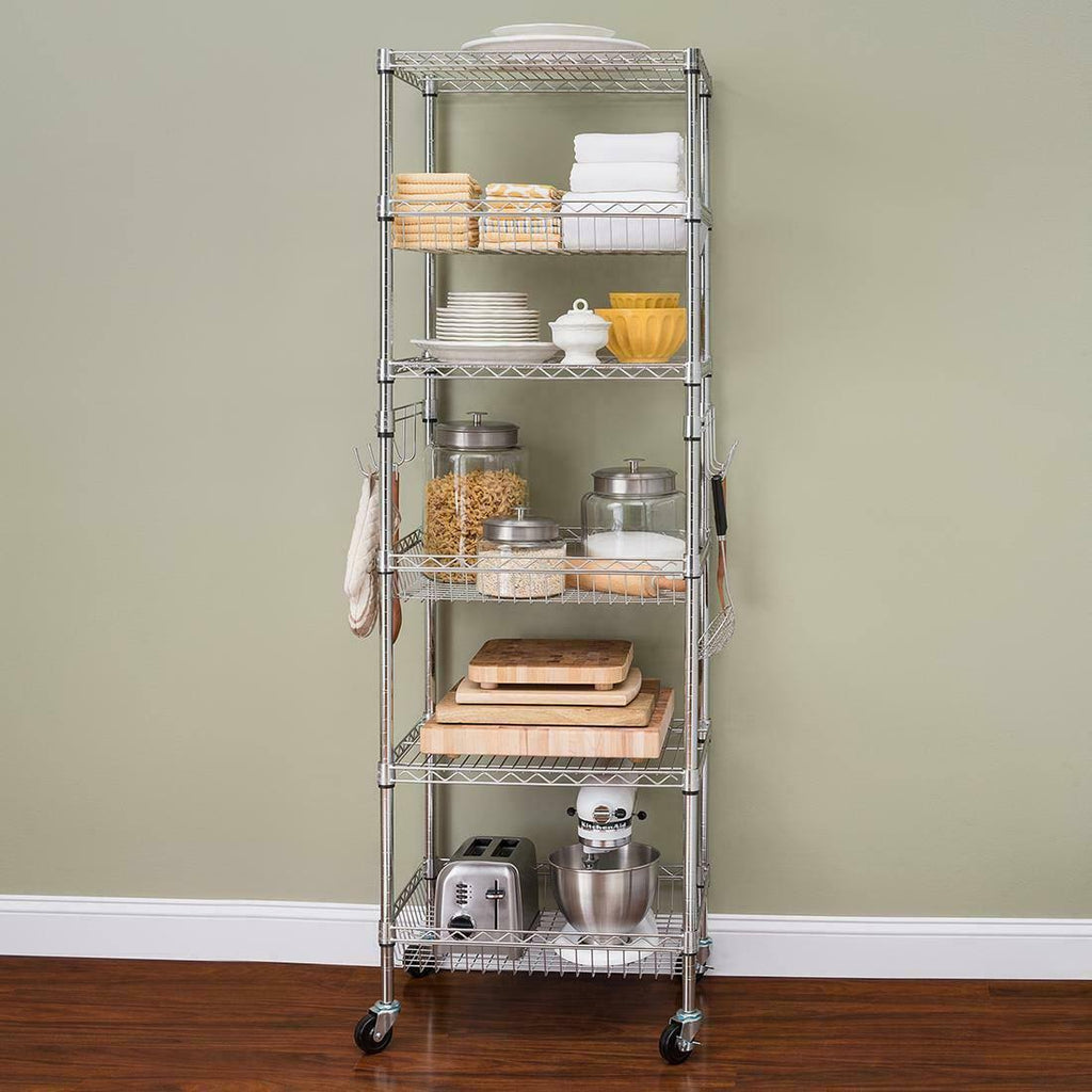 6-Shelf Steel Rack V435