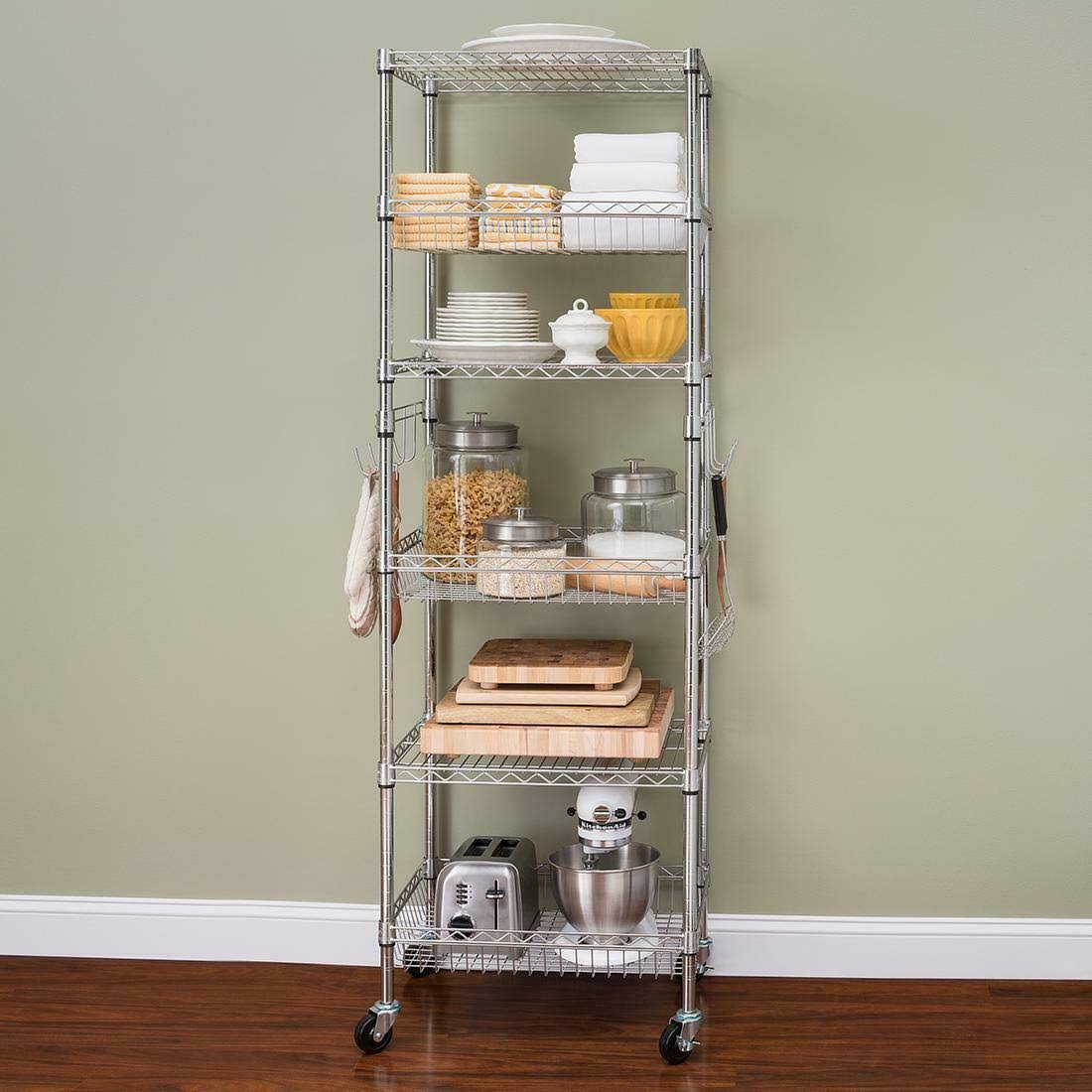 6-Shelf Steel Rack V435