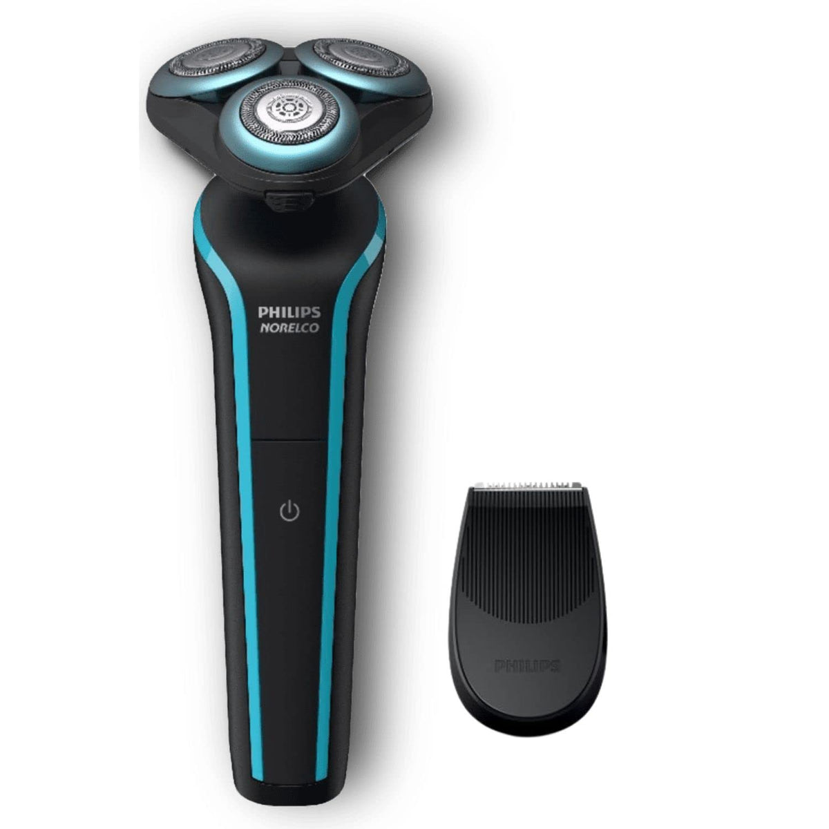Rechargeable Wet & Dry Cordless Electric Shaver with Precision Beard Trimmer N512982