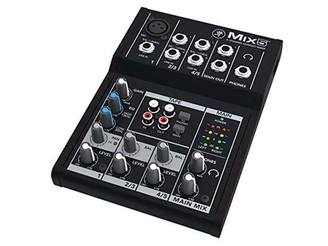 Compact 5-Channel Mixer N26596