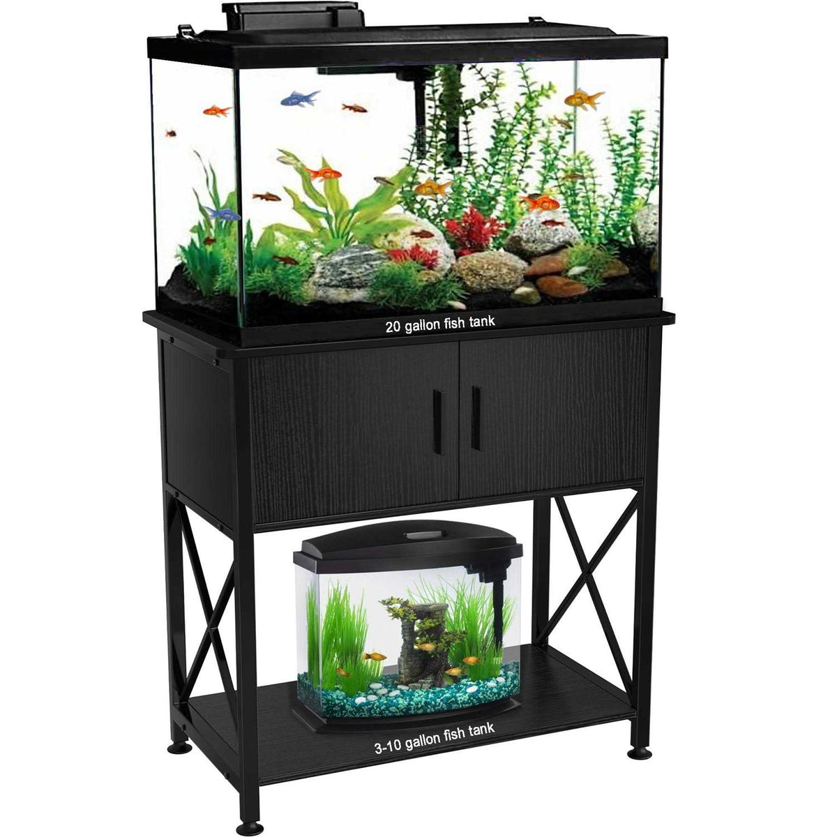 Metal Aquarium Stand for 20 Gallon Long C807