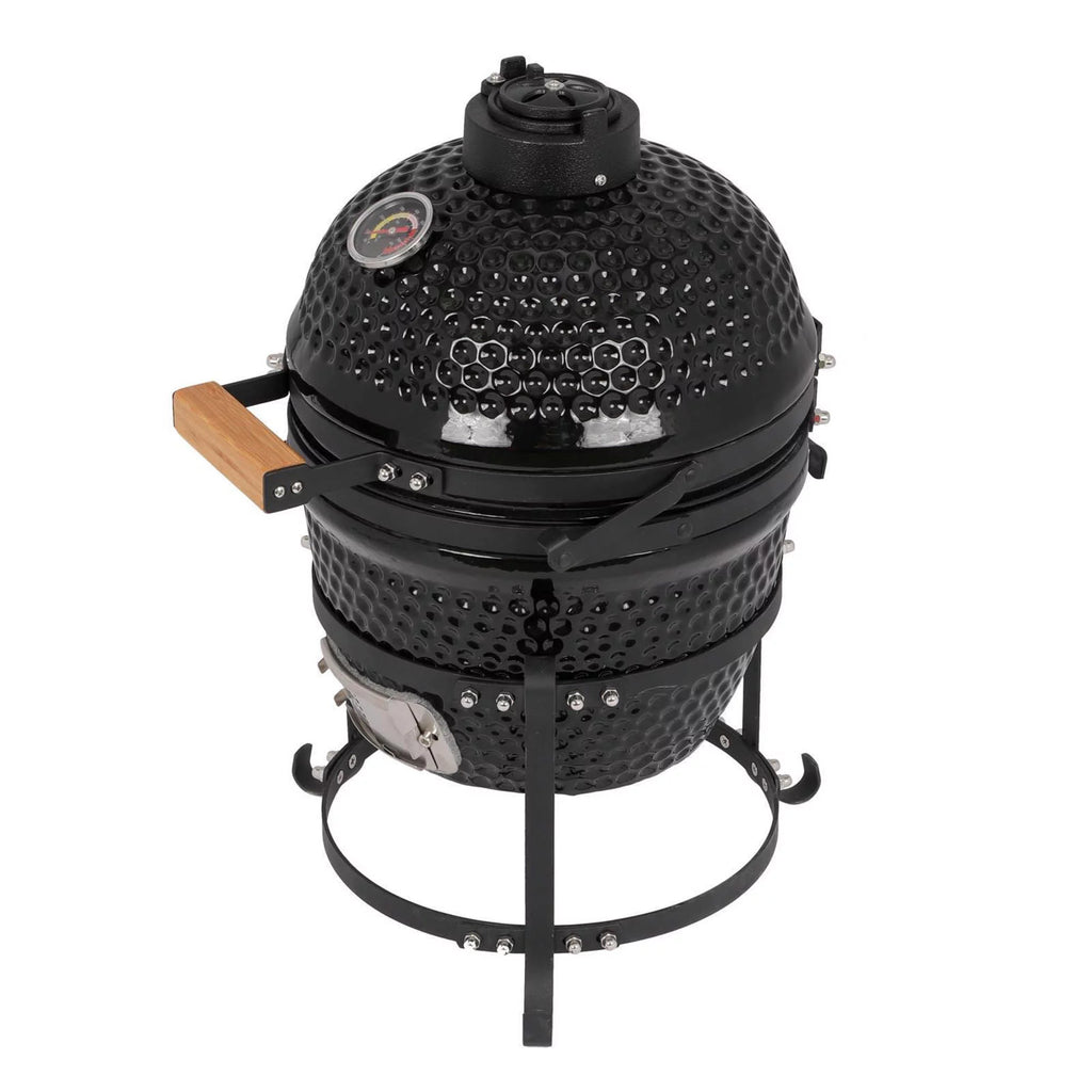 13'' Charcoal BBQ Grill Smoker J9962