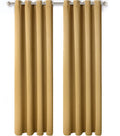 Set of 2 Blackout Grommet Top Curtain Panels M67897