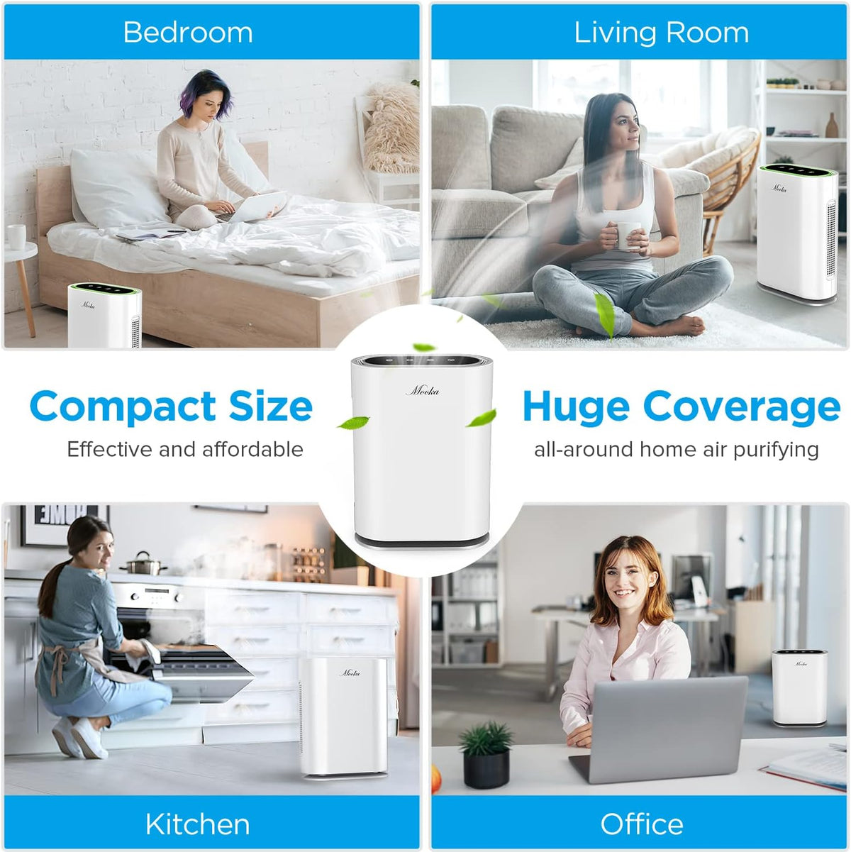 HEPA Air Purifier with Activated Carbon Filter Y18431