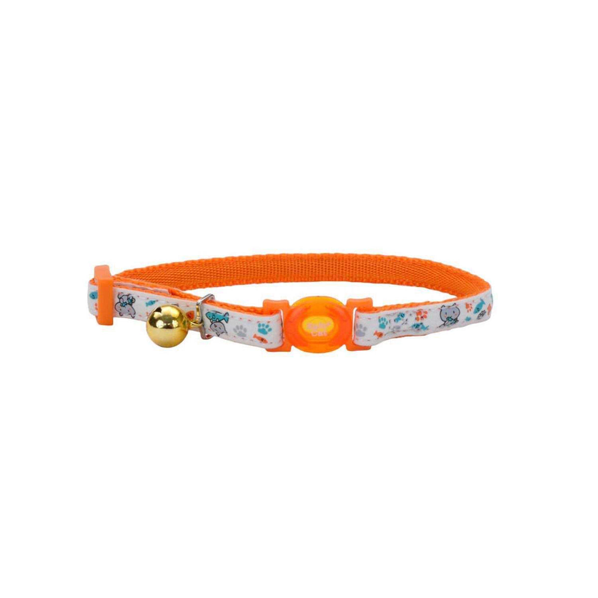 Glow in The Dark Adjustable Breakaway Cat Collar V31162