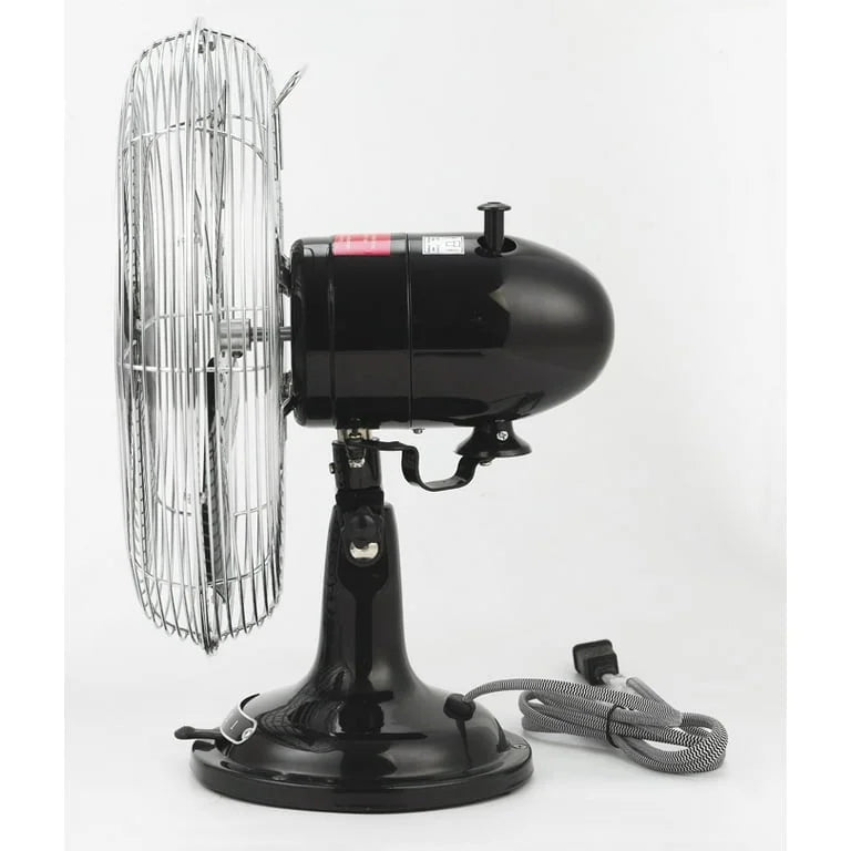 12'' Retro 3-Speed Metal Table Fan B5902