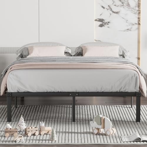 18" Full Size Metal Platform Bed Frame Q969
