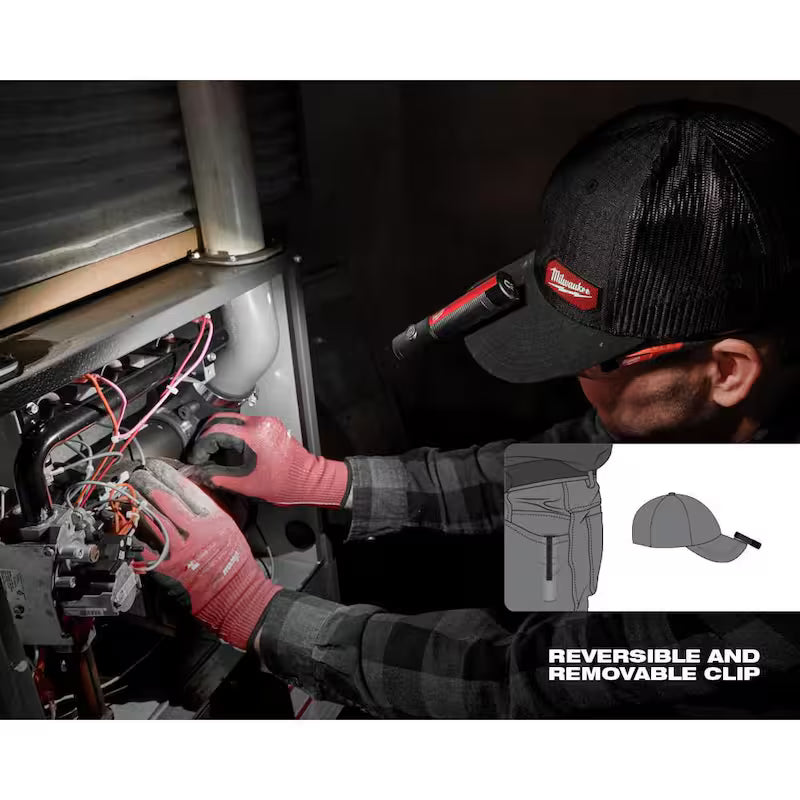 450 Lumens Rechargeable Magnetic Headlamp & 500 Lumens Flashlight 2-Pack P236575