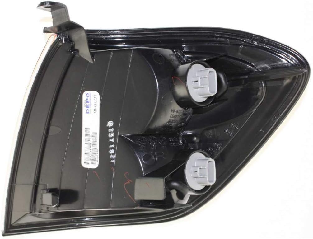 Corner Signal Light for Toyota Sequoia Passenger Side with Bulbs, Pack of 2 P414