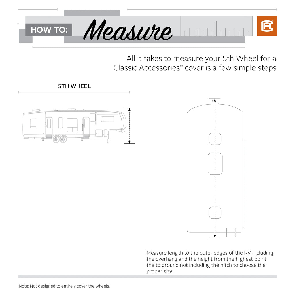 5th Wheel Trailer Cover, 37-41 ft Q7242