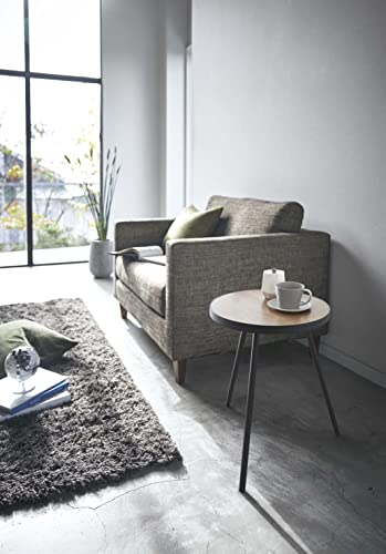 Black Steel Side Table B447