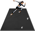 Large Exercise Mat 7'x5'x7mm / 6'x4'x7mm Thick Floor Mat F7546