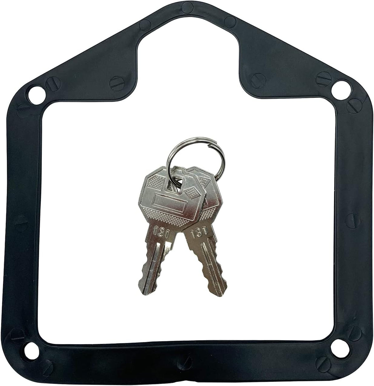 2 Pcs Stainless Steel Tool Box Latch T Handle Latches with Lock Q44389