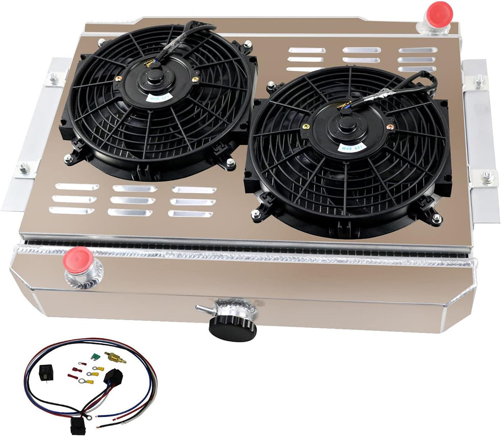 3 Row Aluminum Radiator Shroud Fans C656320