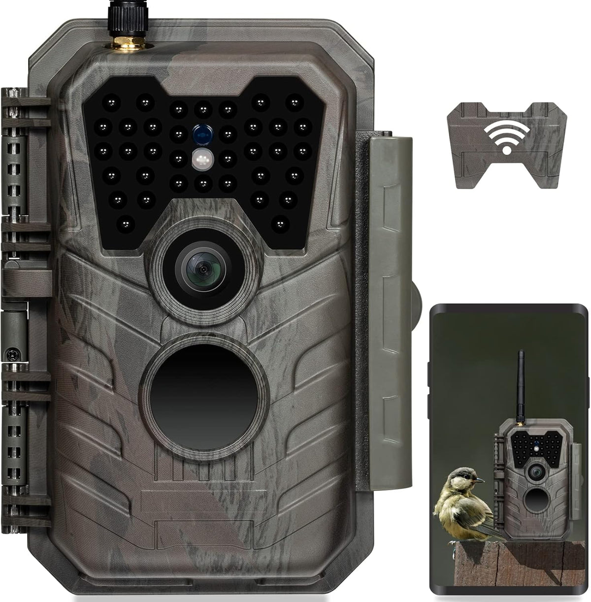 WiFi Trail Camera 32MP 1296P 120° Night Vision Waterproof G891