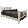 Full Size Bed with Pine Tree Design C3151