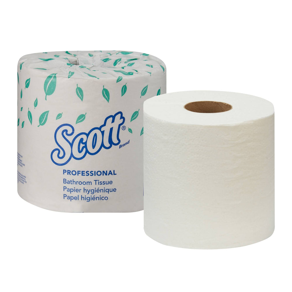 White Recycled Fiber Bathroom Tissue 80 Roll C982
