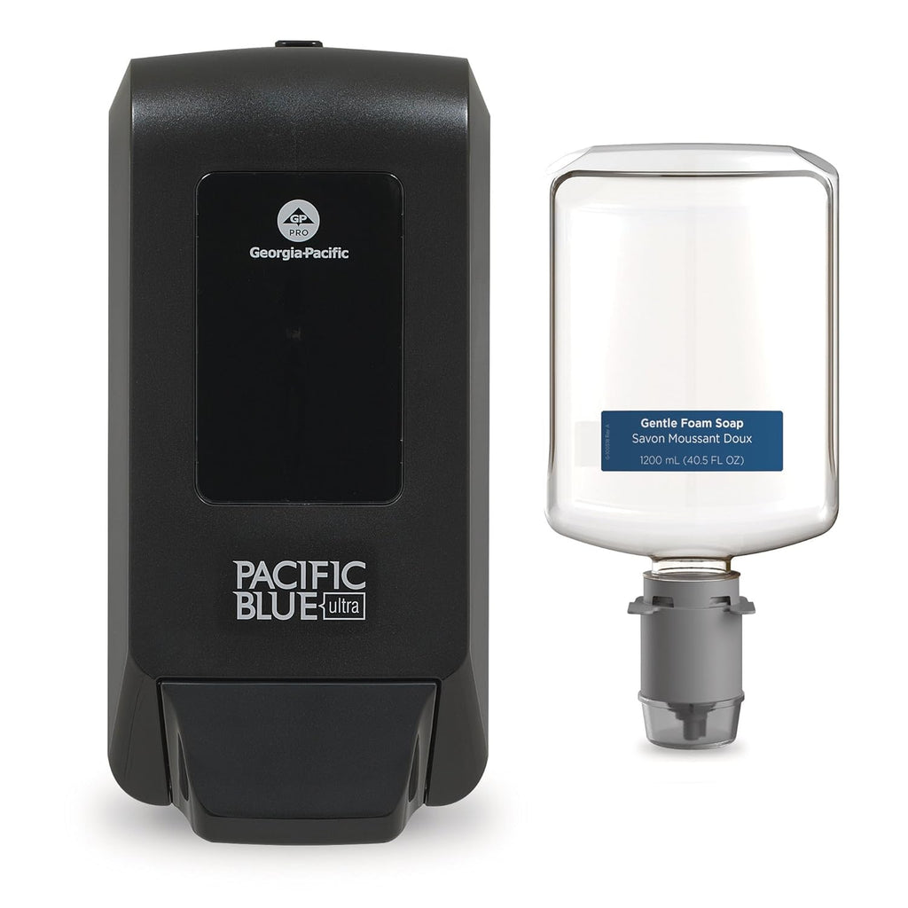 Manual Soap & Sanitizer Dispenser Starter Kit, Pack of 2 H5510