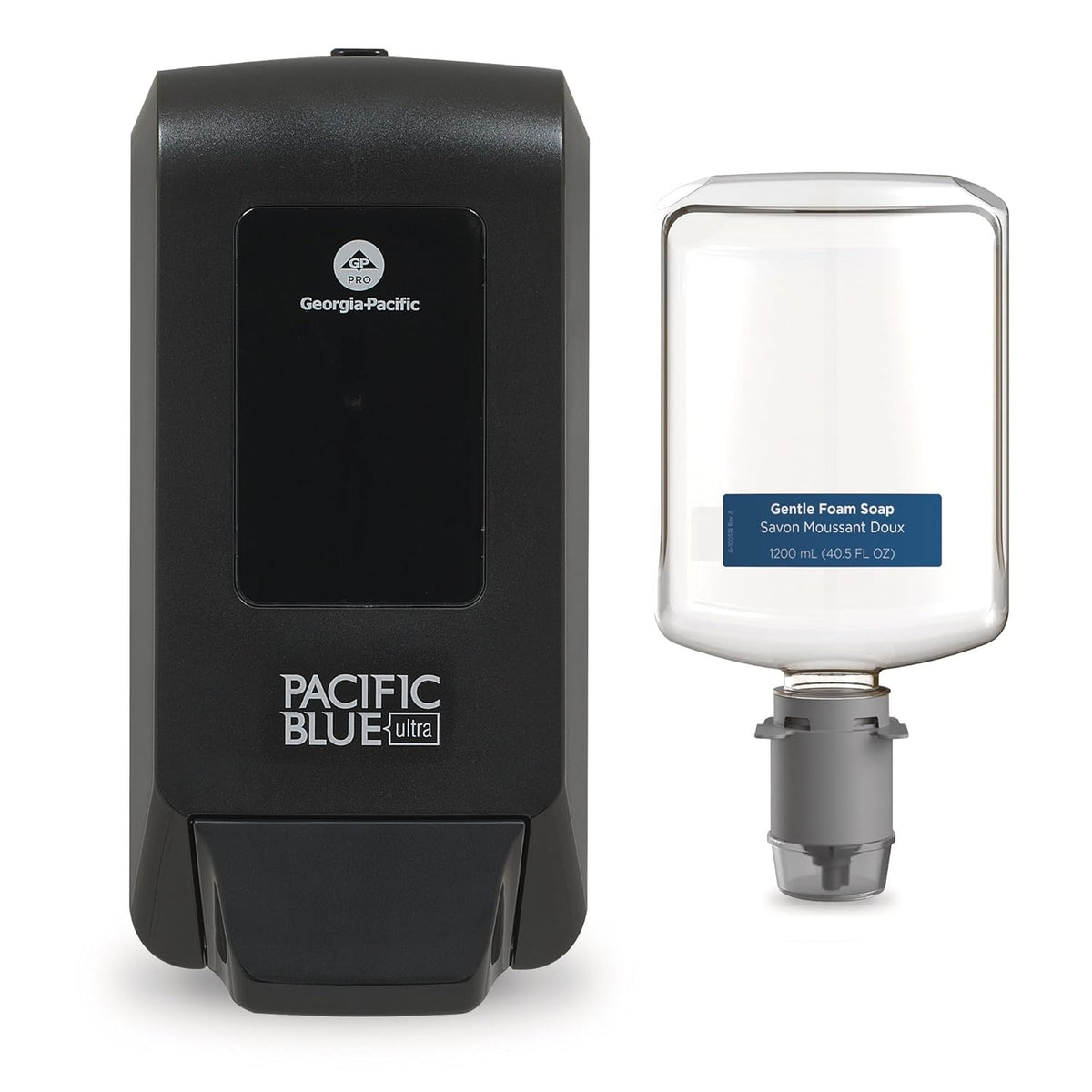 Manual Soap & Sanitizer Dispenser Starter Kit, Pack of 2 H5510