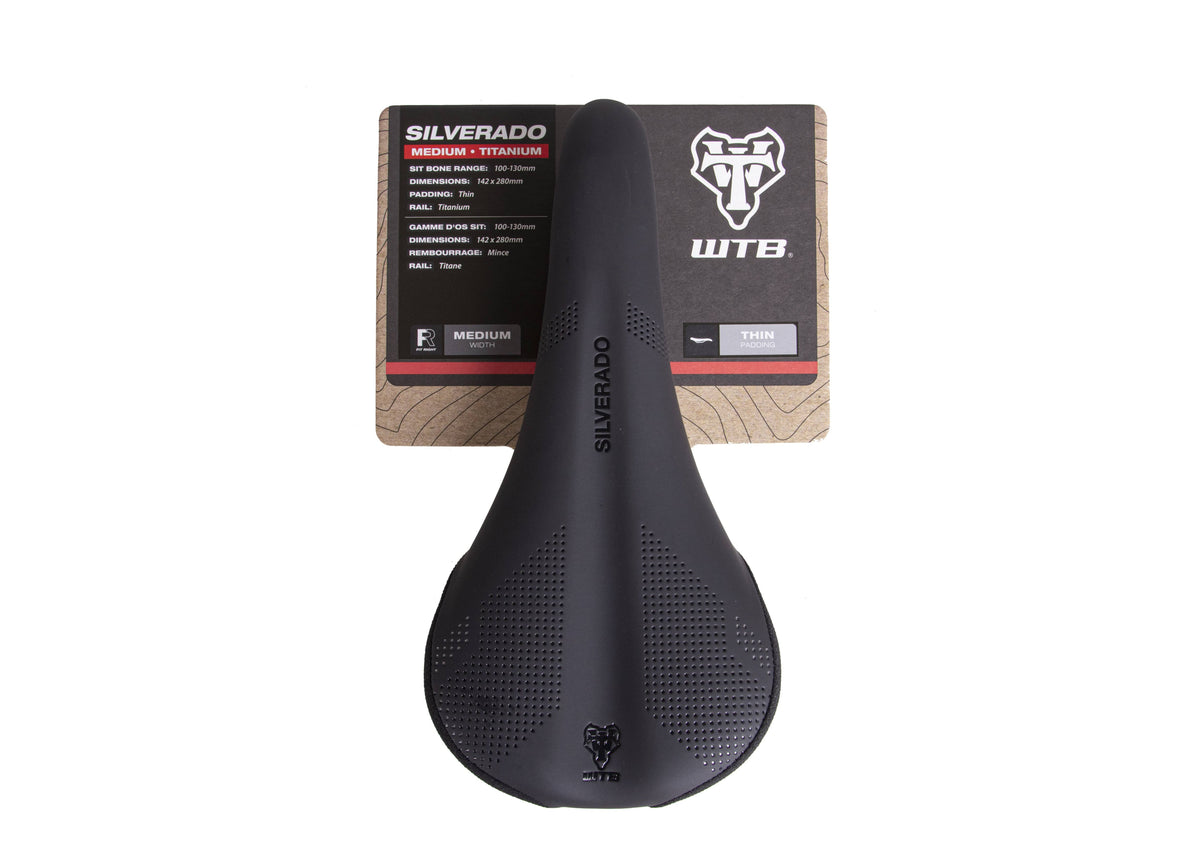 Carbon Black Narrow Saddle I8098