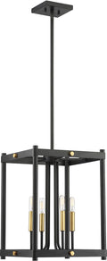 4 Light Foyer Vintage Black/Warm K9700