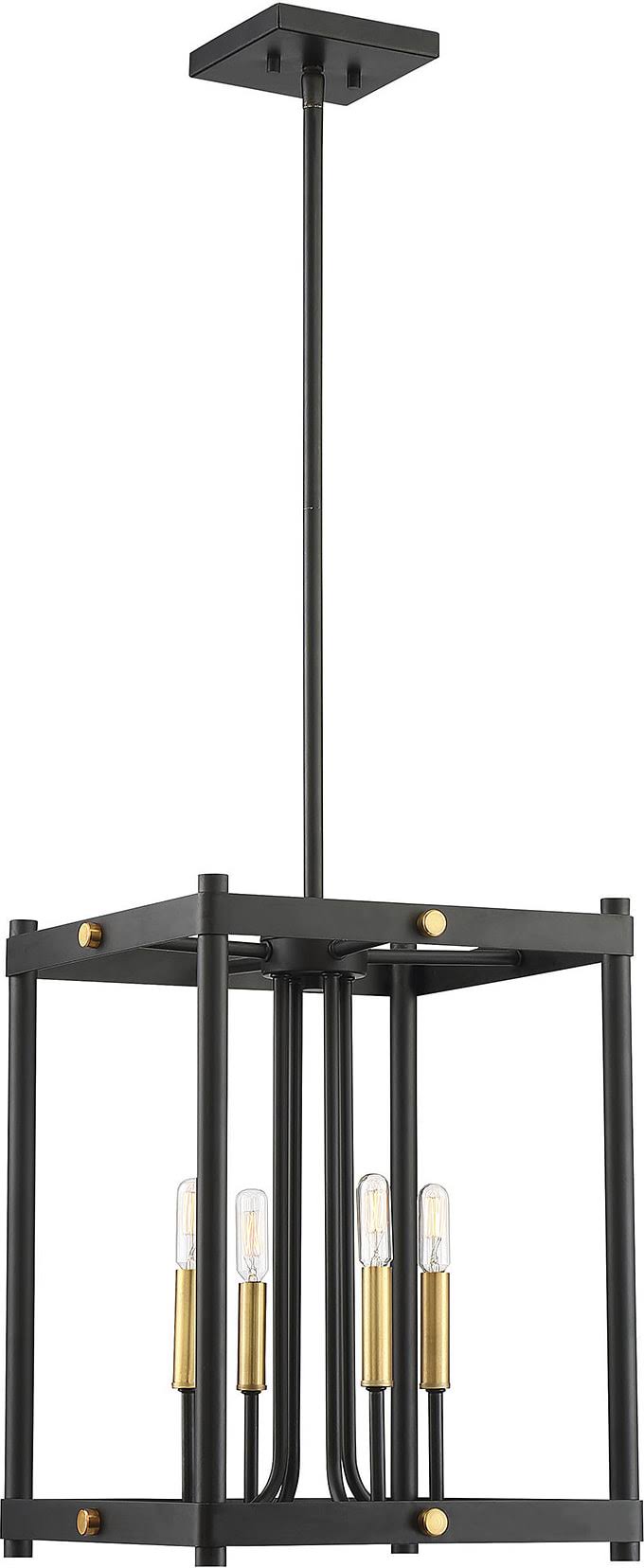 4 Light Foyer Vintage Black/Warm K9700