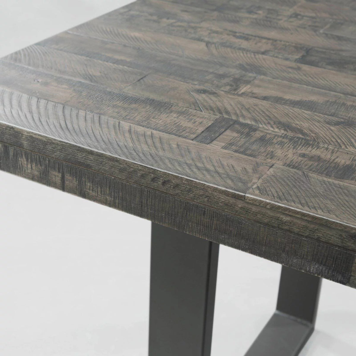 7 Piece Dining Set in Dark Walnut S466