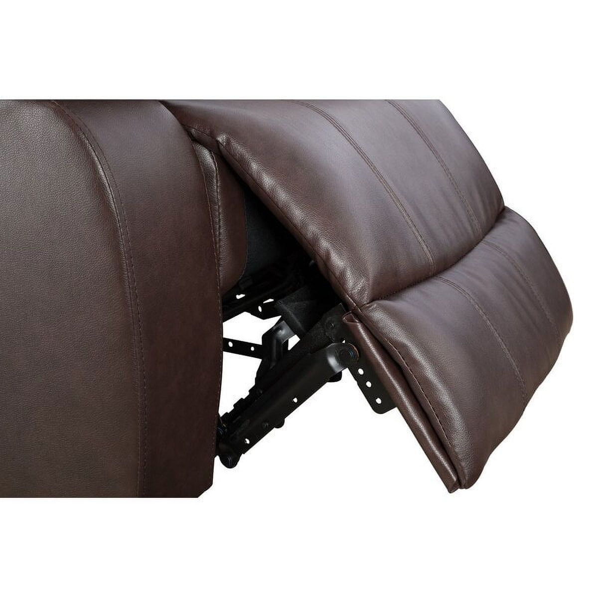 Burgandy Manual Rocker Recliner C375