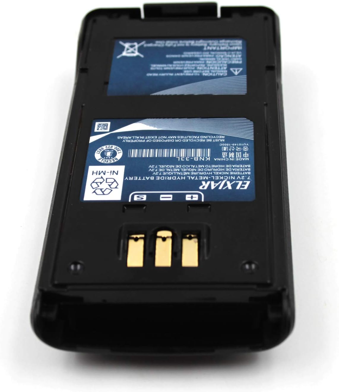 (2-Pack) 7.2V Ni-MH Replacement Battery for Kenwood Radio A486