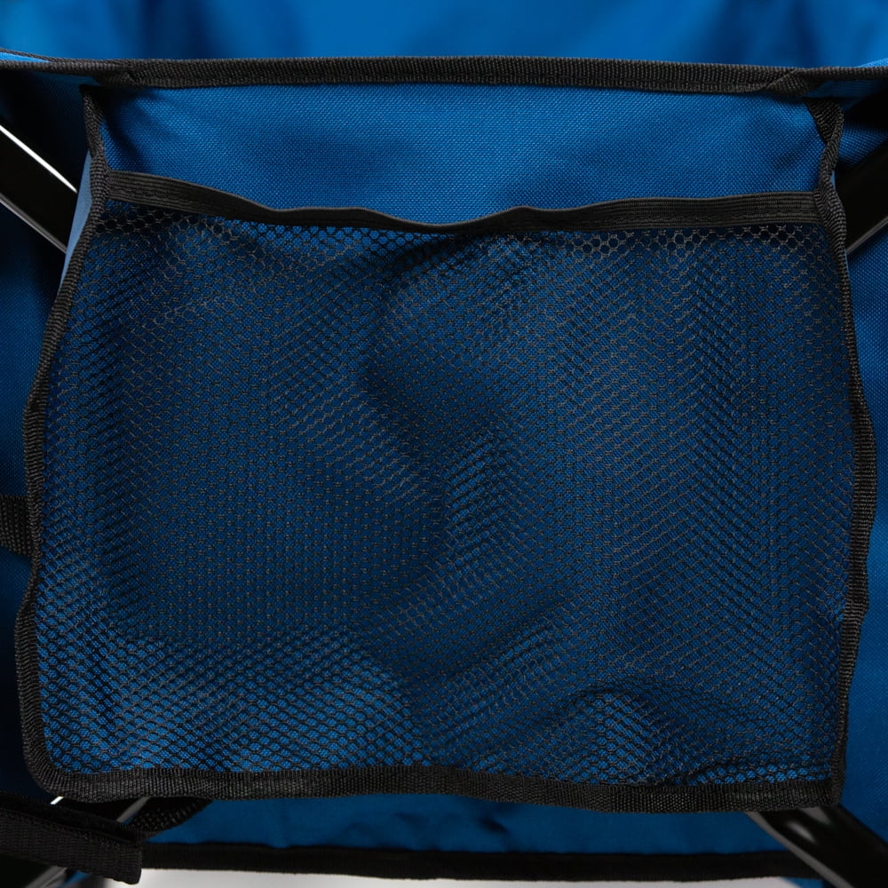 Blue Polyester Quad Fold Camping Wagon P7438
