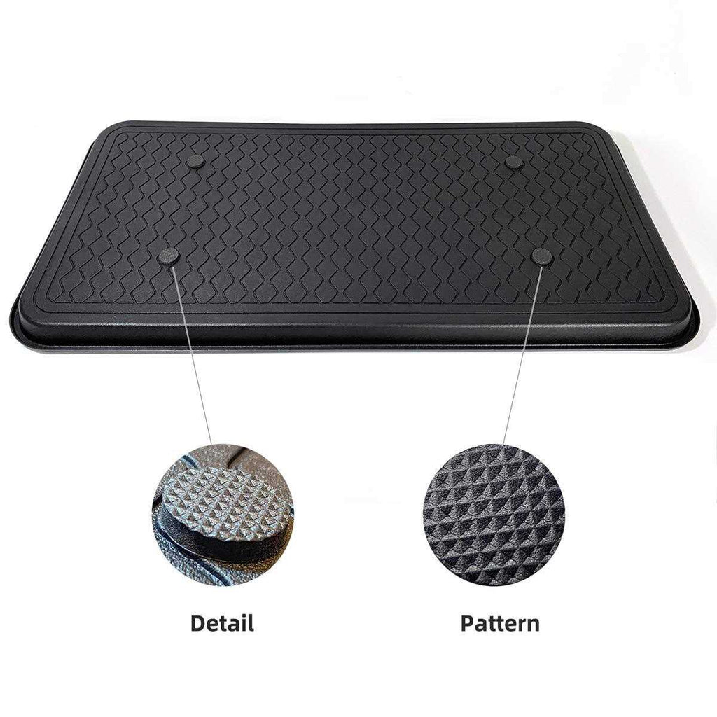 Set of 2 Black Heavy Duty Boot Trays X302657