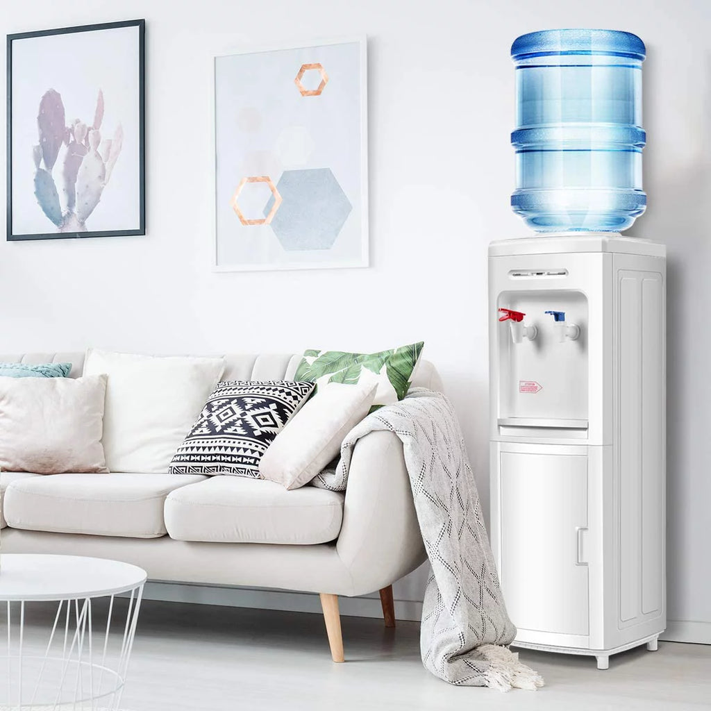 Top Loading Water Cooler Dispenser 5 Gallon White B585331
