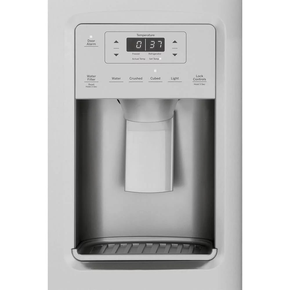 25.1 cu. ft. Fingerprint Resistant Side-by-Side Refrigerator D202