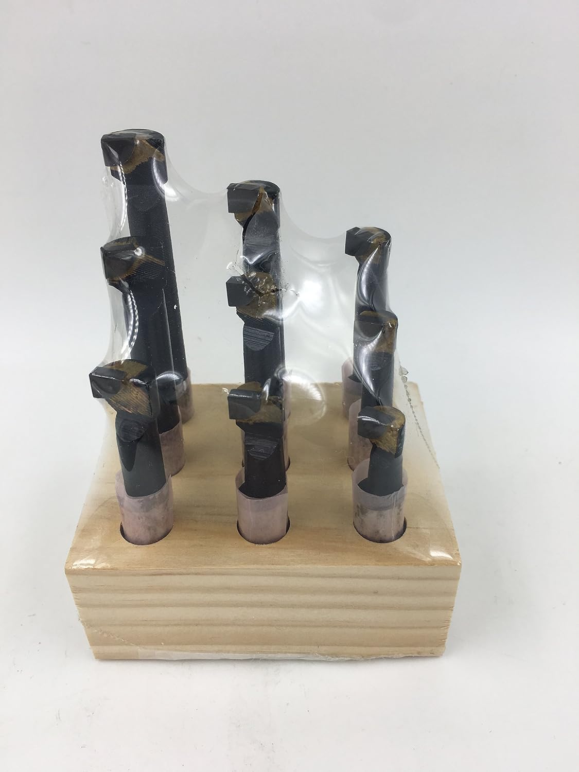 Quick Change Tool Post Holder Set with Boring Bar and Carbide Inserts D238139