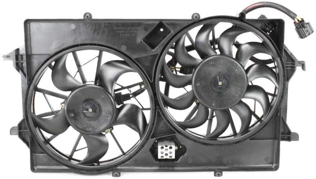 Radiator Fan for Ford Focus 2005 2006 2007 Dual Fan X5987