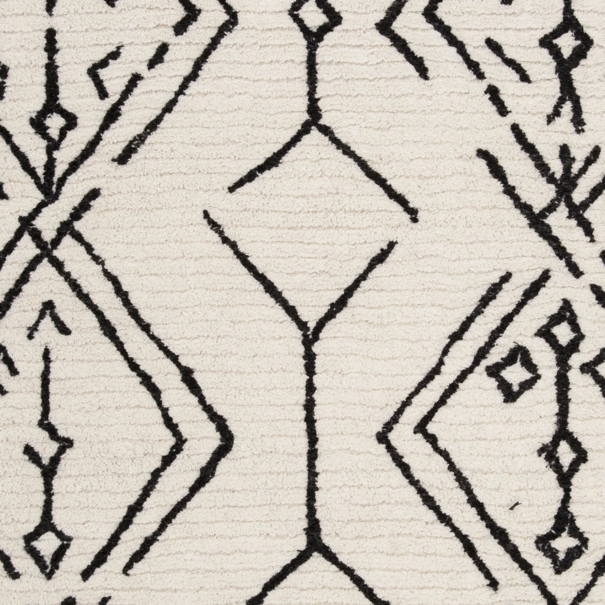 Shag Abstract Moroccan Area Rug or Runner C8964