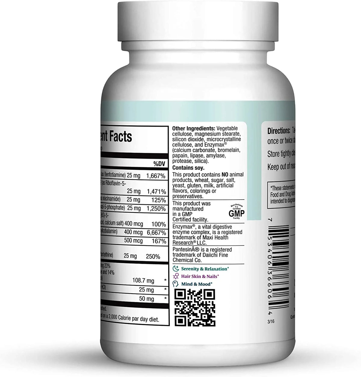 Kosher Methyl B Supreme 60 Capsules W584085