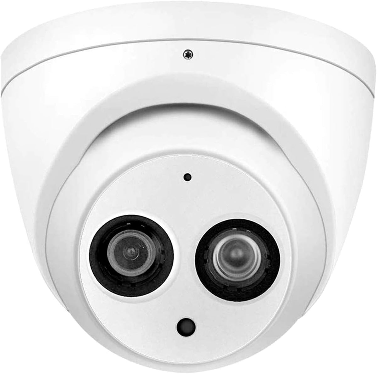 6MP UltraHD Outdoor PoE IP Dome Security Camera with 3.6mm Fixed Lens, 164ft Night Vision, IP67 Weatherproof V114227