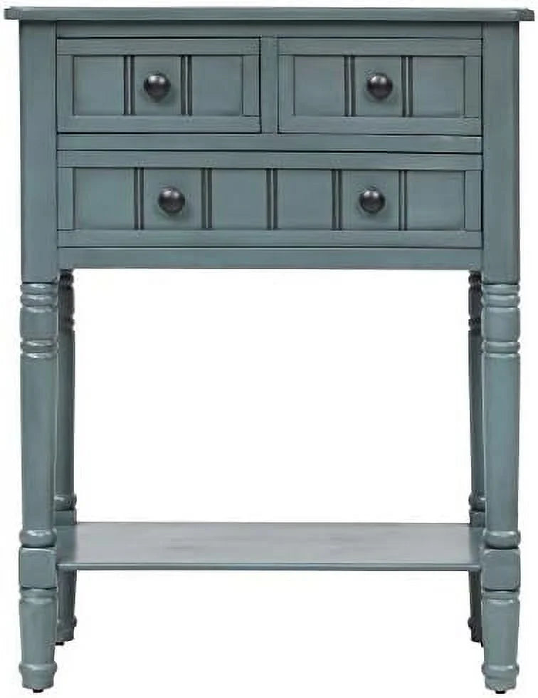 Narrow Console Table with Three Drawers C948261