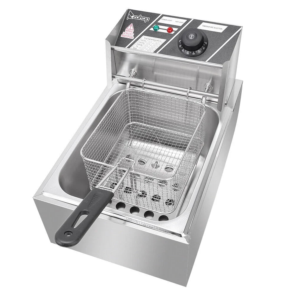 Stainless Steel Electric Deep Fryer 6L X8675