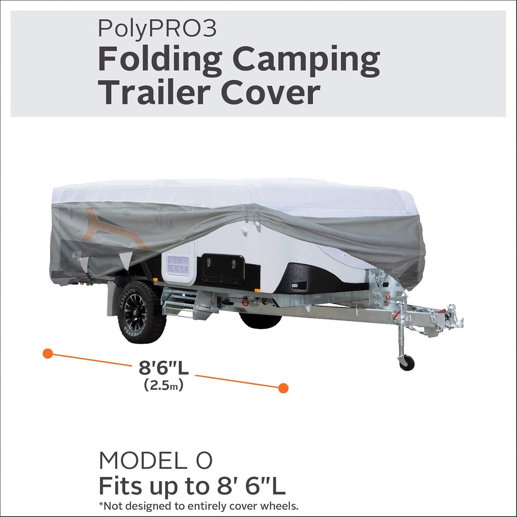 Pop-Up Camper Trailer Cover, Fits up to 8' 6 Trailers, Pack of 2 R566