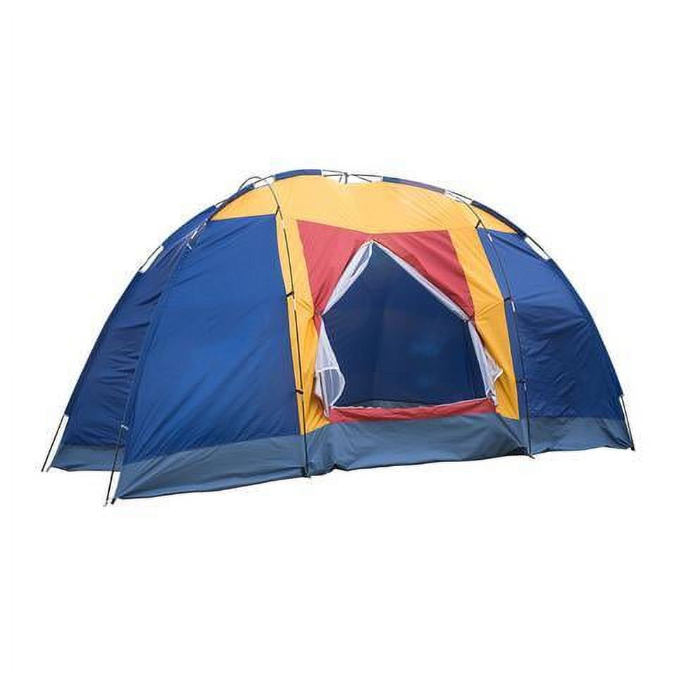 Camping Tent with Carrying Bag and Steel Pegs I88420