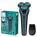 Rechargeable Wet & Dry Cordless Electric Shaver with Precision Beard Trimmer N512982