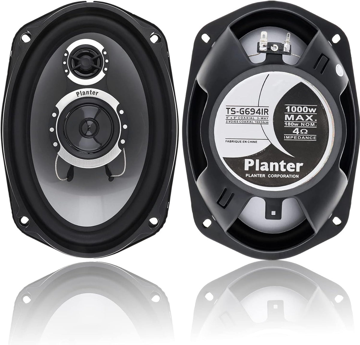 6x9 Inch 2 Way Car Stereo Speakers Pair A281480