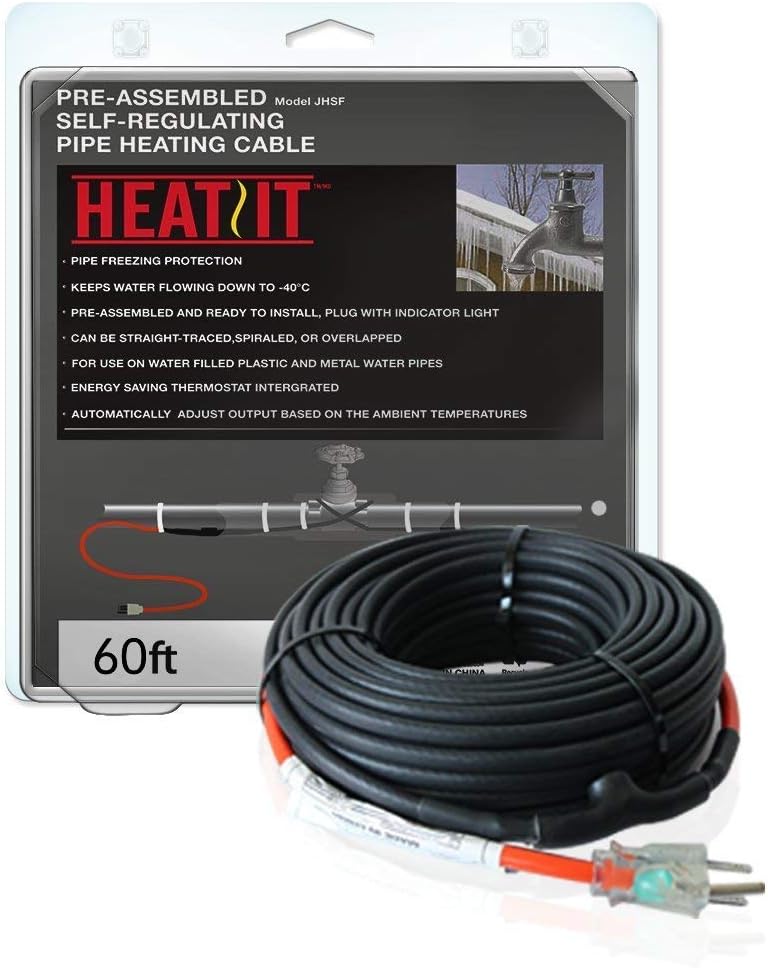 80-feet 120V Self Regulating Pipe Heating Cable R5726