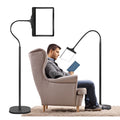 Rechargeable Floor Magnifying Glass with Light and Stand S86872