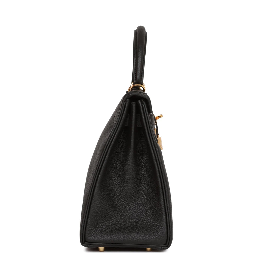 Black Leather Handbag N54481