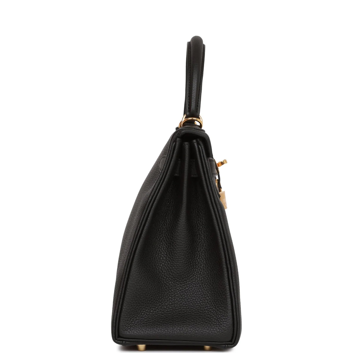 Black Leather Handbag N54481